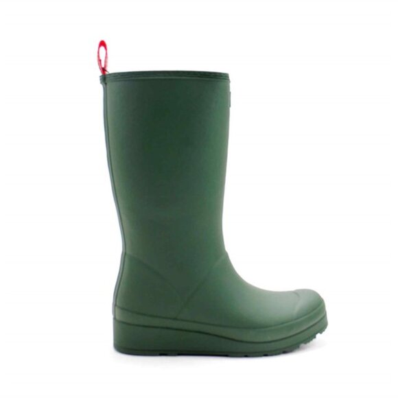 NEW HUNTER Waterproof Play Insulated Faux Fur womenTall Rain Boots 1025 8m4 - Picture 5 of 11